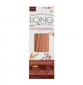 Long & Short Plant Protein Pasta Powered With Red Kidney Beans Spaghetti  Box  250 grams